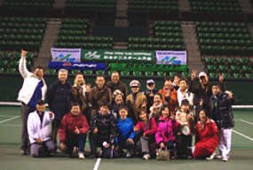 善福寺公園テニスクラブの応援団