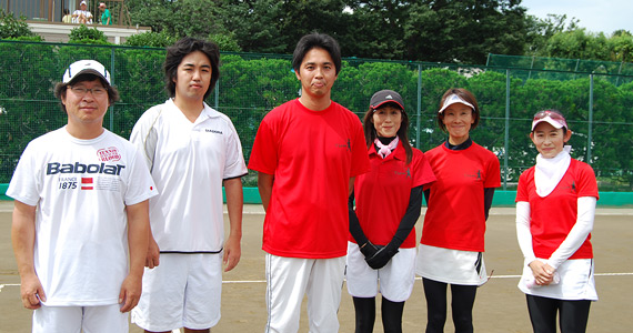 善福寺公園テニスクラブの参加メンバー