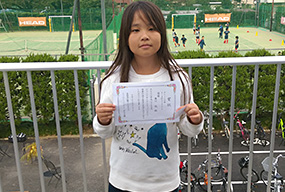 グリーンステージ3･4位トーナメント優勝
「奥川凪さん」